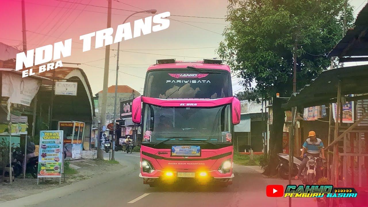 PINKY FROM MAGETANESE 🌺 | Ngoyod bus NDN TRANS “EL-BRA” FULL BASURI 12 NOT!