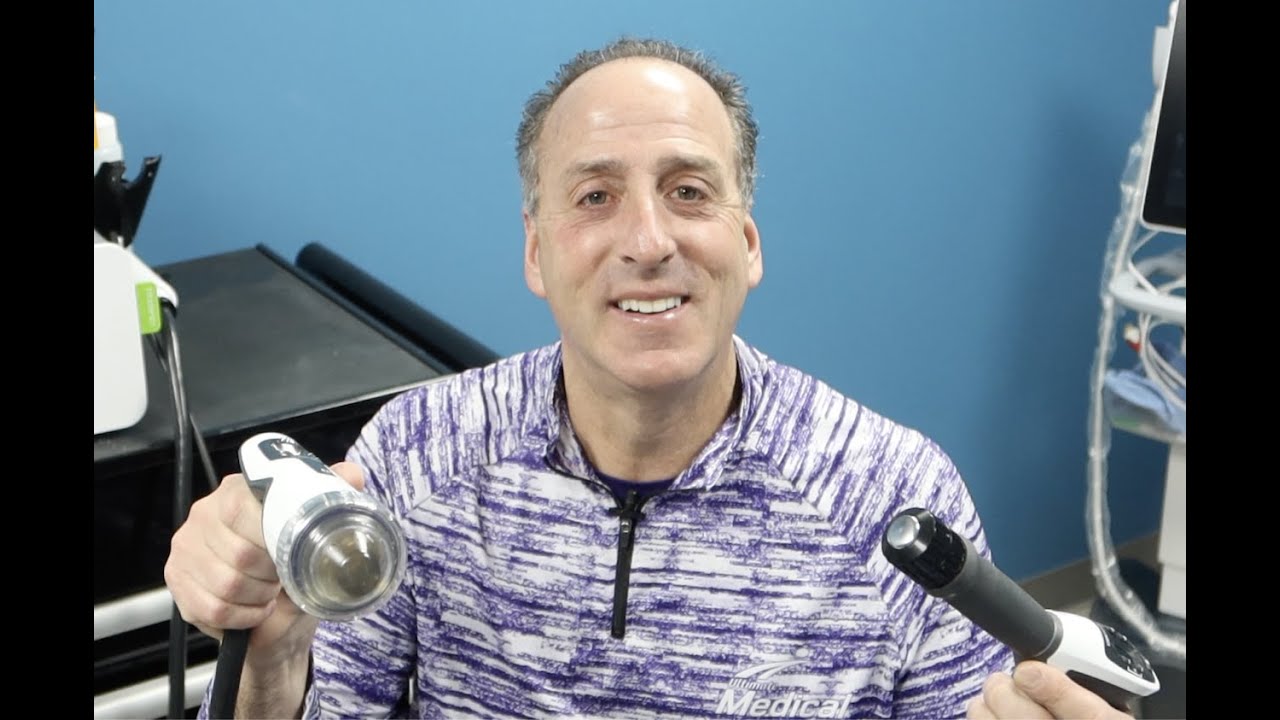 NECK PAIN FROM LIGAMENT INJURY: WATCH LIVE DEMO USING SHOCKWAVE THERAPY FOR NECK PAIN