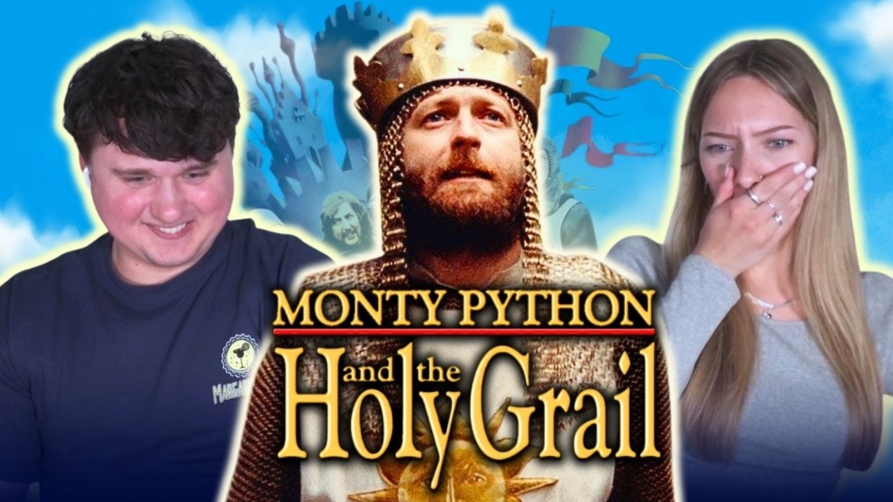 COUPLE'S FIRST TIME REACTION **Monty Python and the Holy Grail**