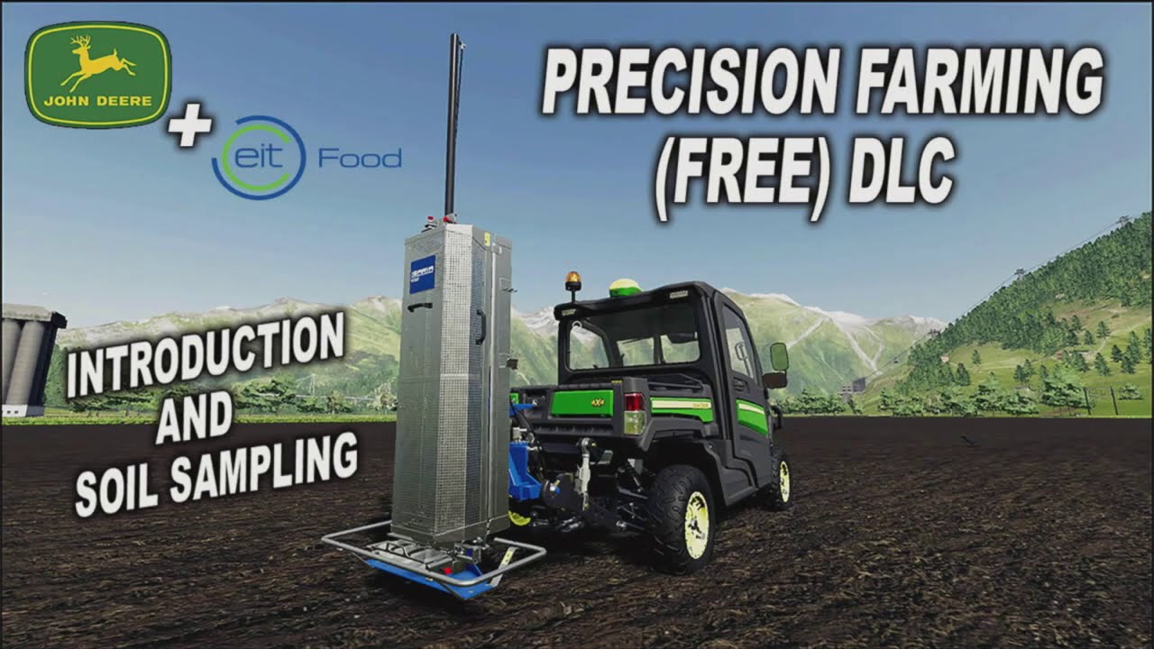 PRECISION FARMING (FREE) DLC | Pt 1 INTRODUCTION & SOIL SAMPLING | Farming Simulator 19 FS19.
