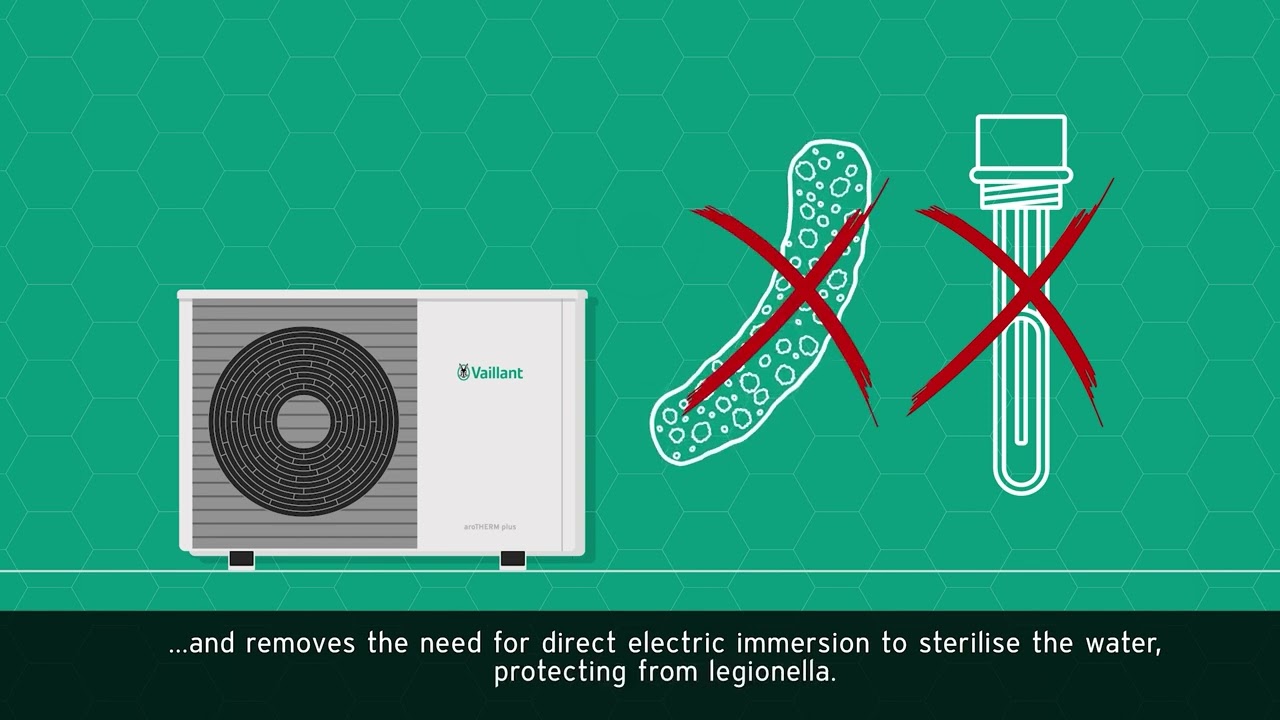 Vaillant heat pump cylinders and legionella protection