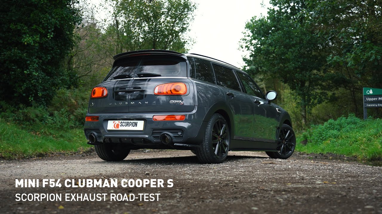 MINI F54 Clubman Cooper S Scorpion Exhaust Road-test