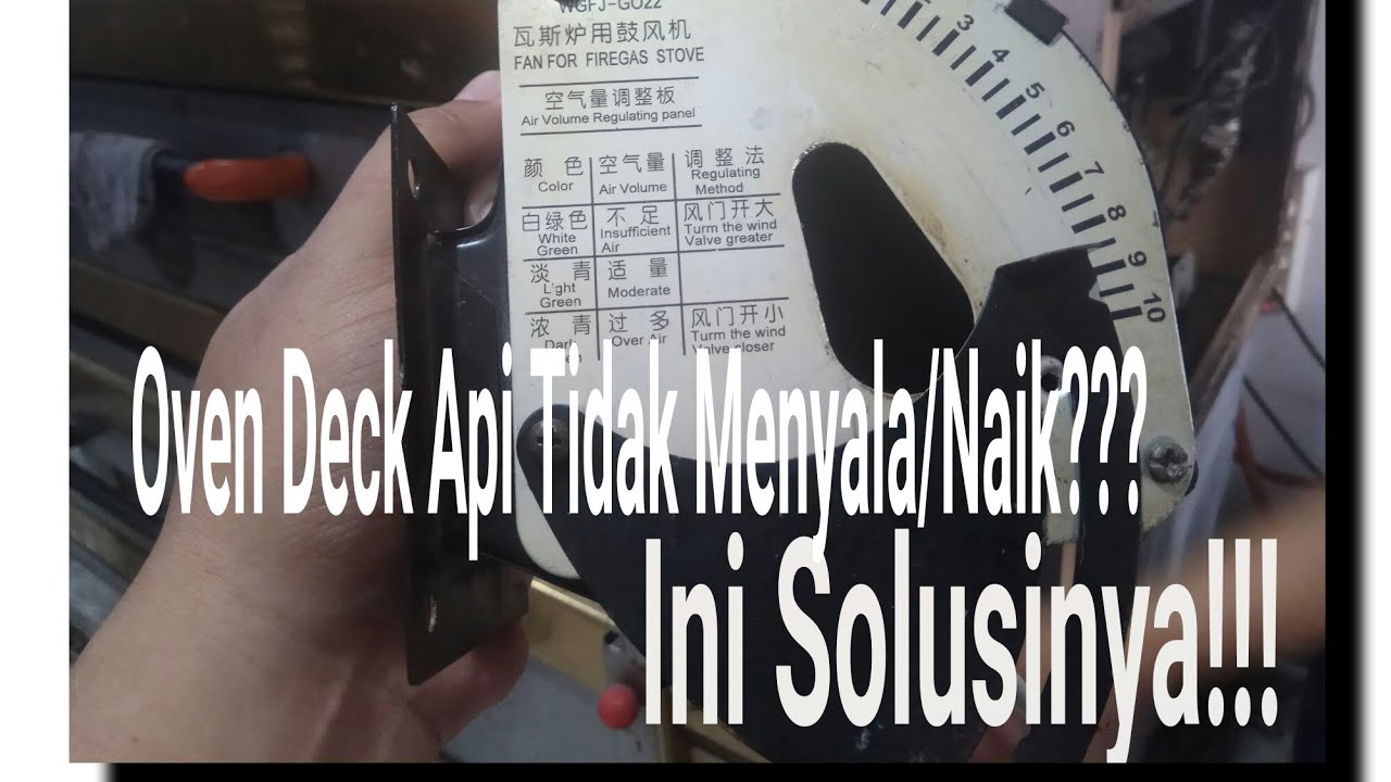 Cara Mengganti Blower Oven Deck #sparepartoven #ovendeck
