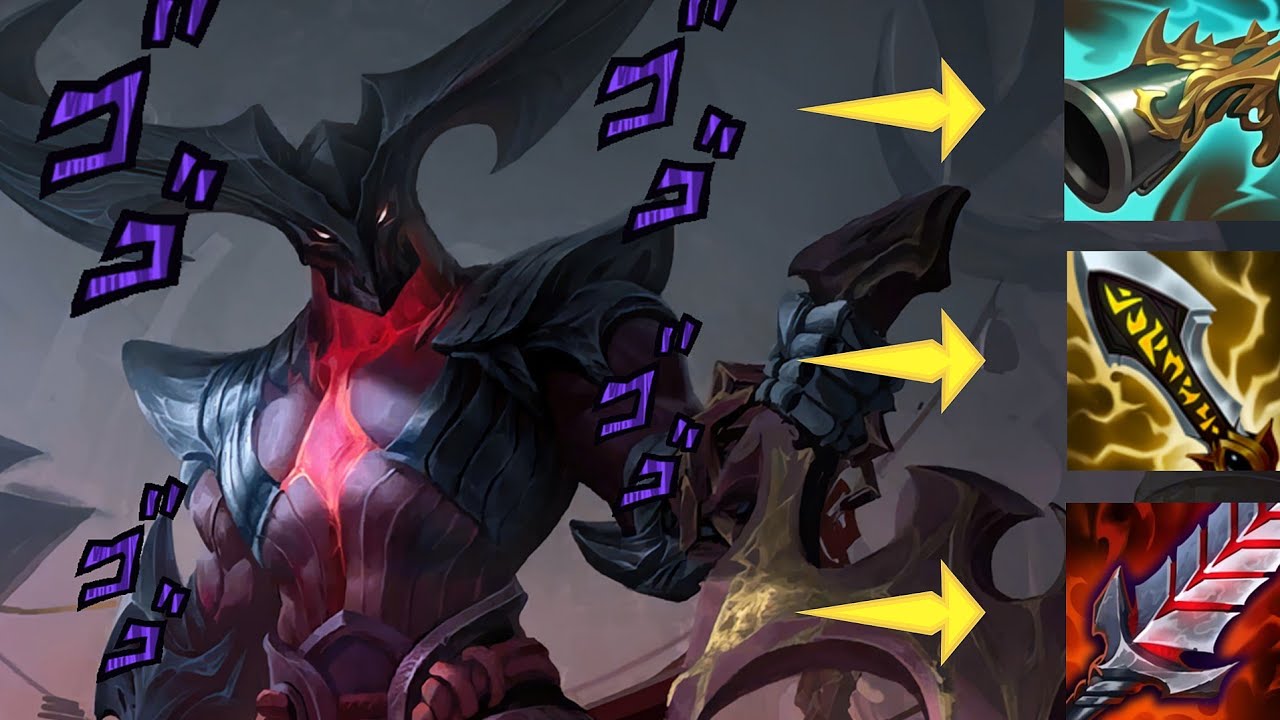 FULL CRIT DARKIN KAYN - WILD RIFT
