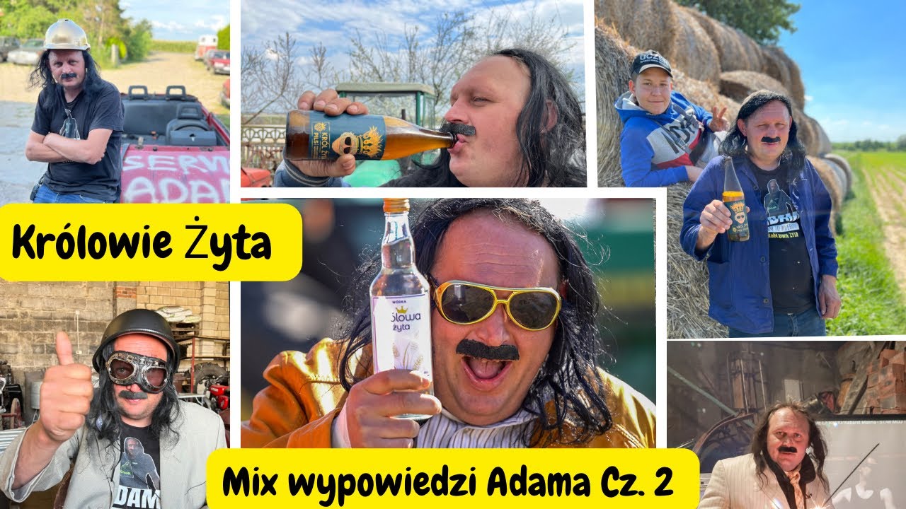 Mix Wypowiedzi Adama Mechanika Sezon 2 I KRÓLOWIE ŻYTA I Kabaret Malina