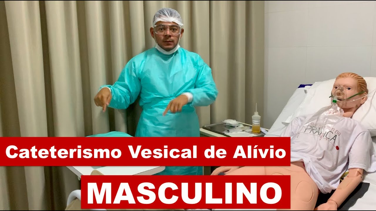 Cateterismo Vesical de Alívio - Masculino