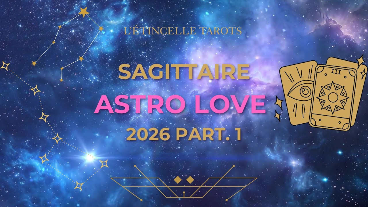 🔮ASTRO LOVE SAGITTAIRE ♐Le destin frappe à votre porte 🚪🍀❤️‍🔥