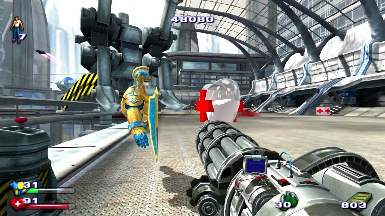 Serious Sam 2 - Shield Generator (Serious / All Secrets)