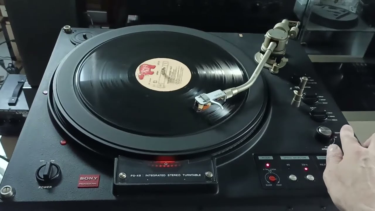 SONY Professional PS-X9 - 35kg High End Broadcast Turntable [1977-1984] (SOLD)