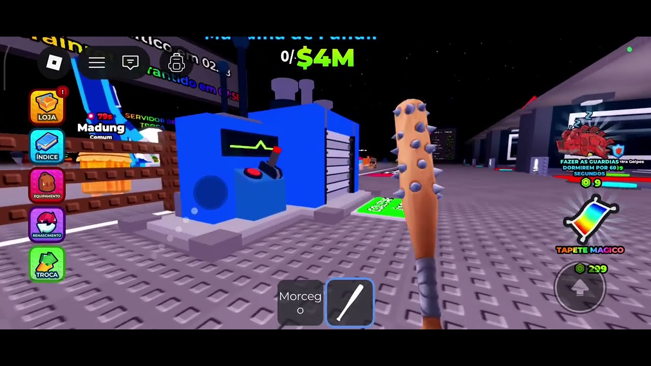 Roblox- jogando um jogo aleatório.