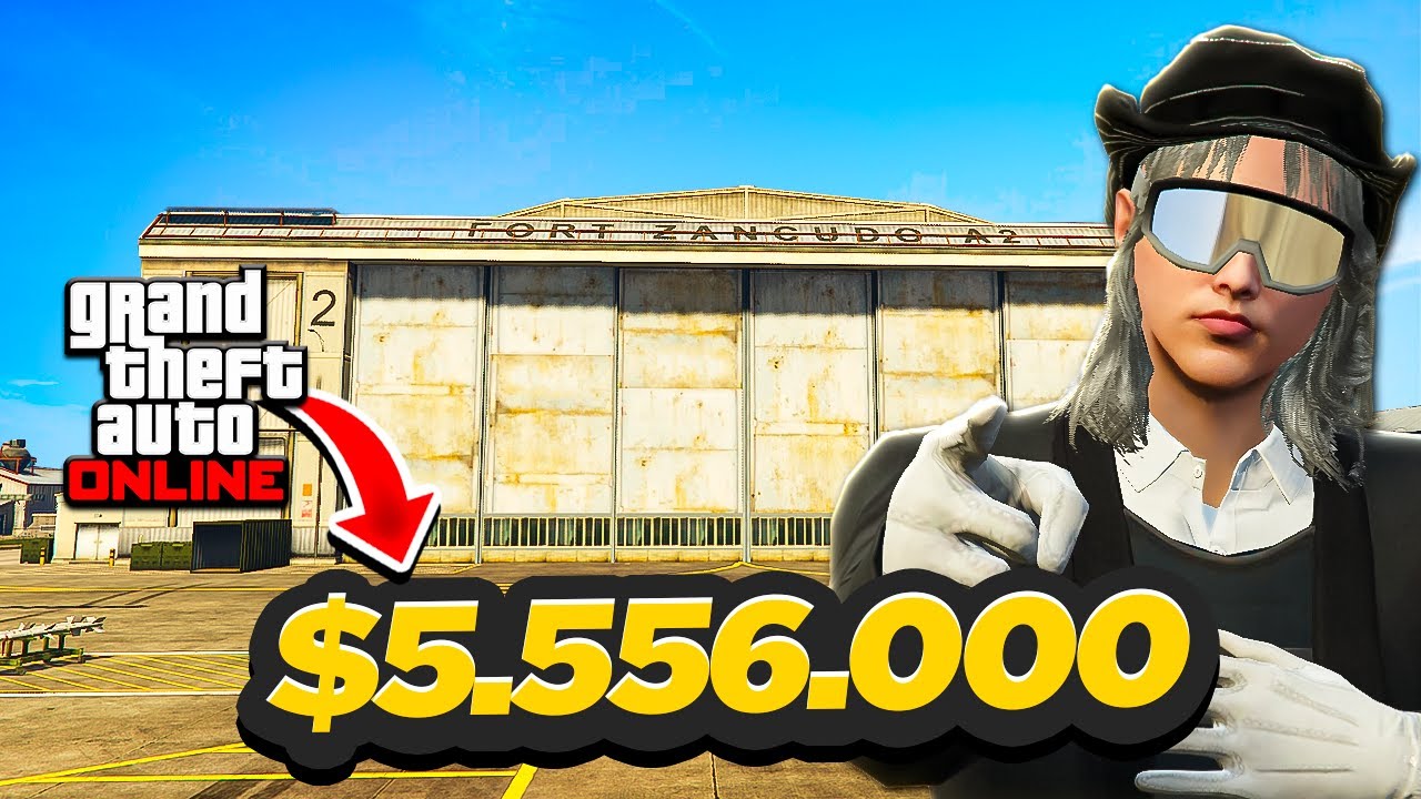 Começando do ZERO no GTA Online: Comprei o HANGAR e Ele Pode Me Deixar Milionário!