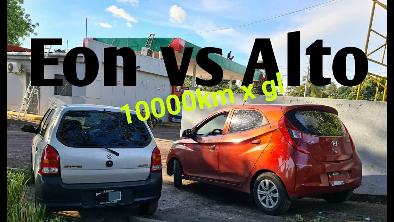 RETO Hyundai Eon vs Suzuki Alto!!!! 1000km por galon??
