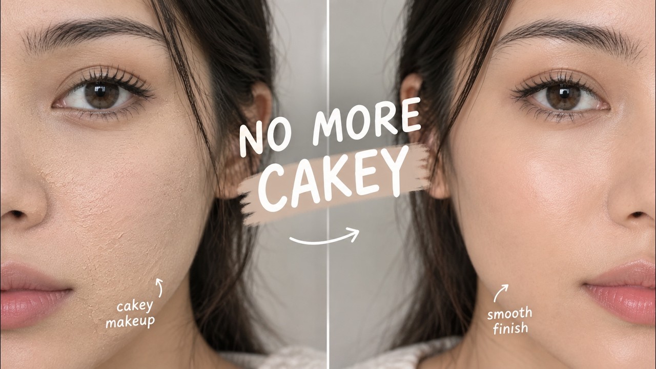 How to Stop Cakey Foundation | 7 Mistakes That Ruin Your Makeup