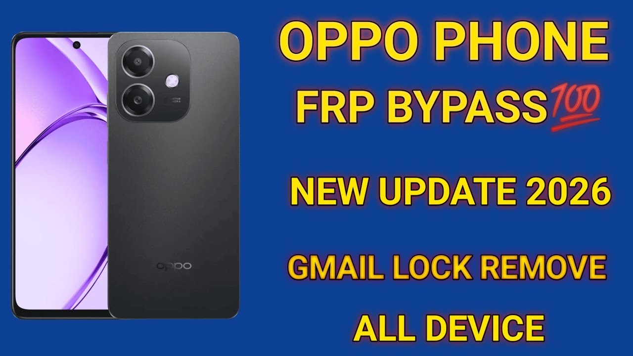 OPPO PHONE FRP Bypass 2026 😱 | Google Account Remove Without PC | 100% Working 