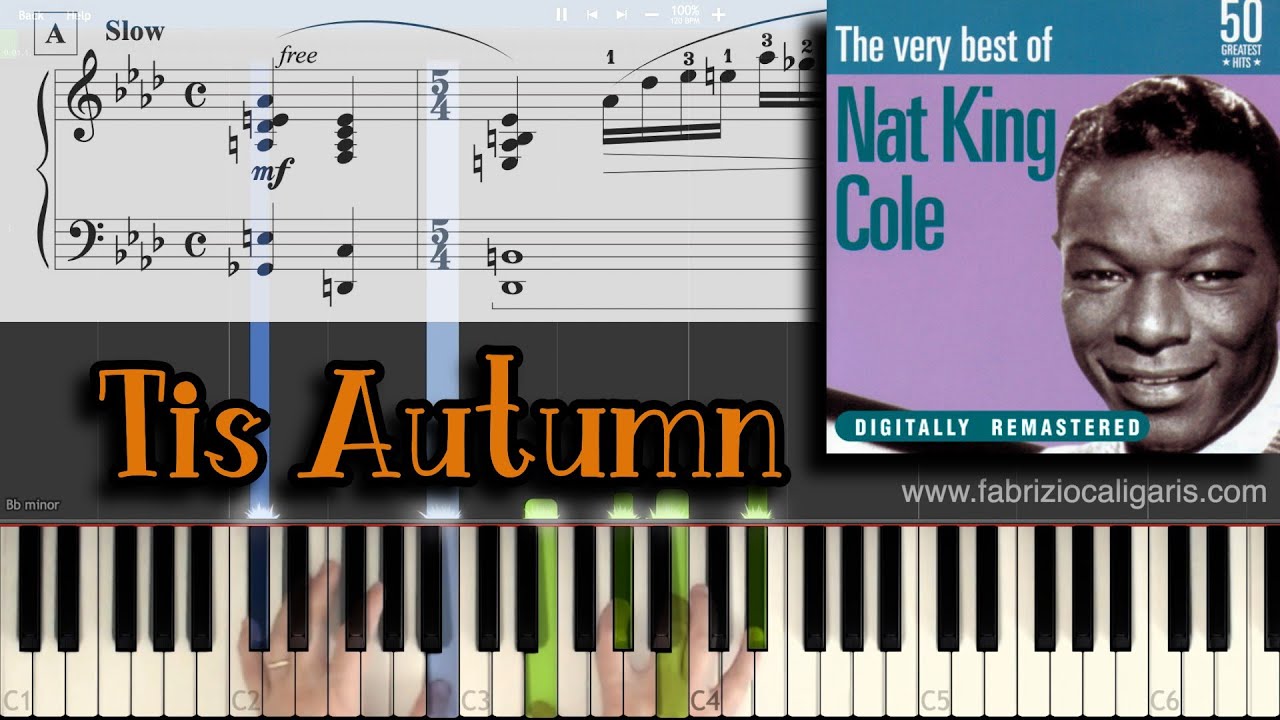 Tis Autumn - Piano Cover - Sheet Music in PDF - Midi File