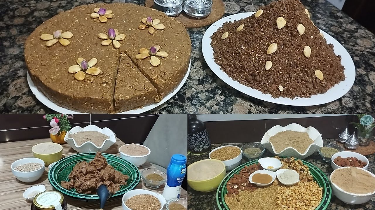 جديد سلو او سفوف2026🎉بدون دقيق ابيض او سكر او زيت صحي ومعلك وبكمية كبيرة والاهم سهل وسريع 
