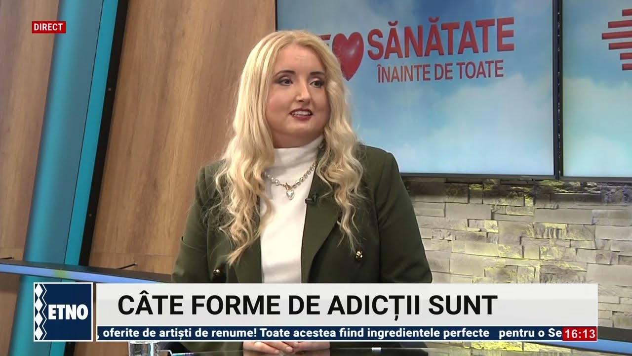 Adictiile comportamentale. Sanatate inainte de toate  06.02.2026  Maria Roman,