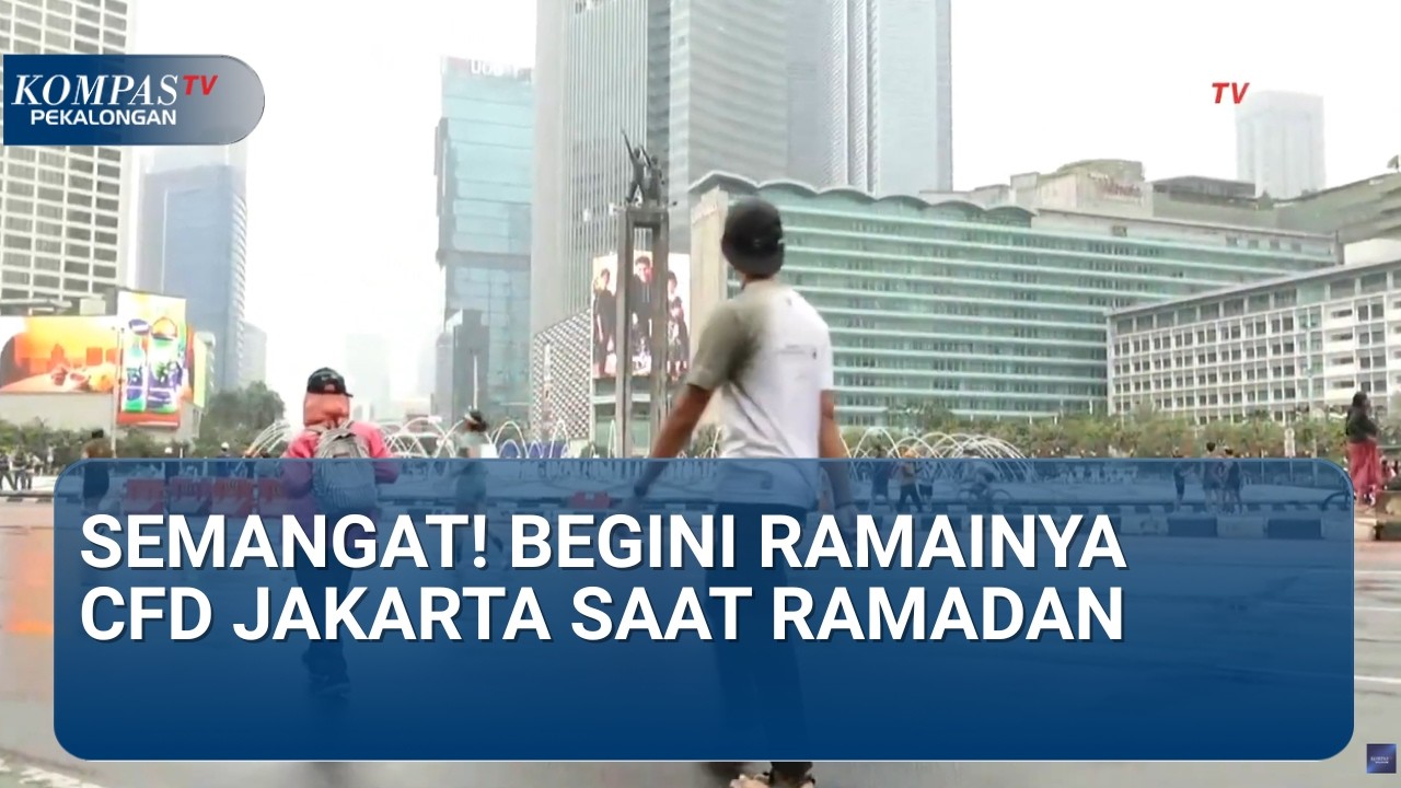 Vibe Ramadan Jakarta: Bundaran HI Tetap Jadi Favorit Olahraga Meski Sedang Puasa