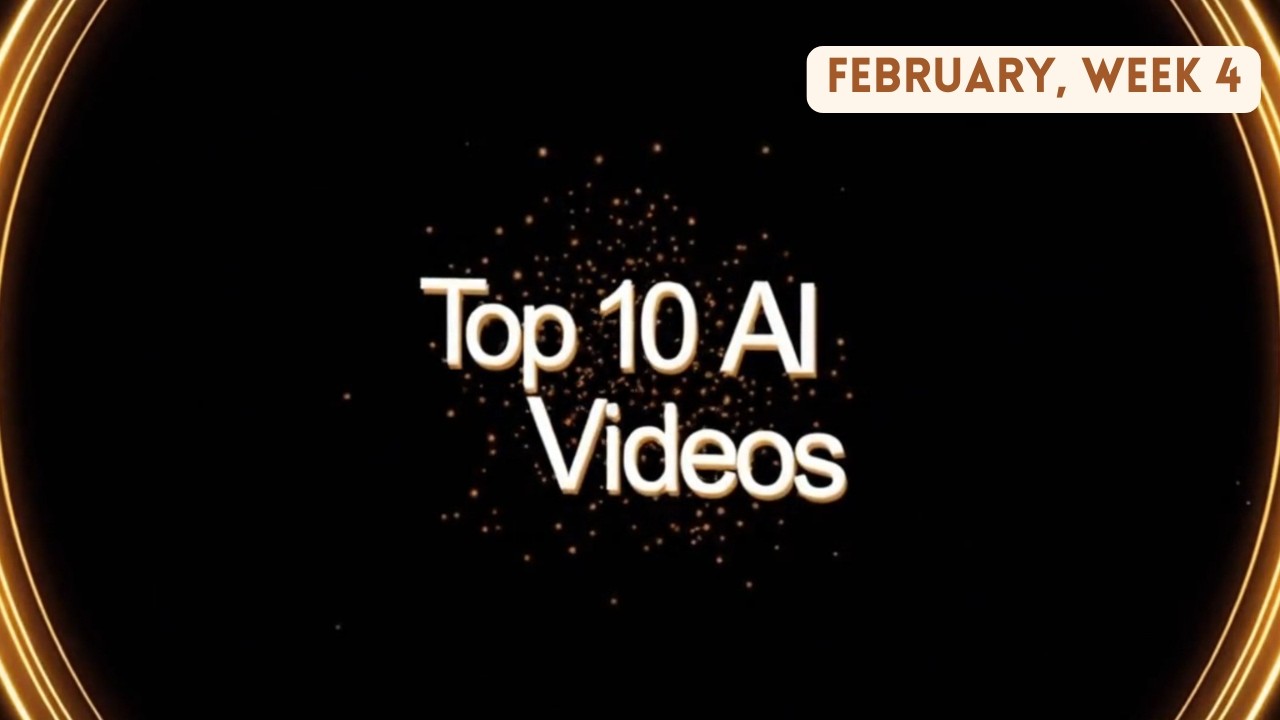 Top 10 AI Videos | February Week 4 Rankings 2/28/26