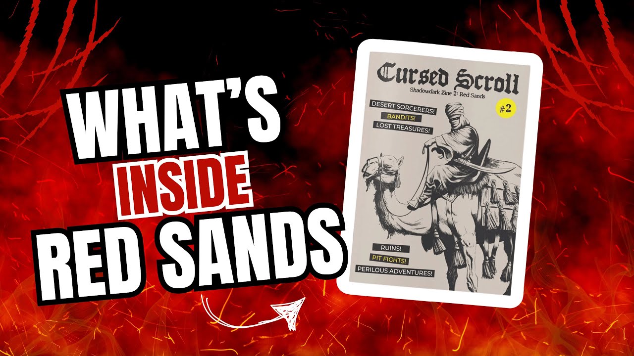 Shadowdark RPG Review Zine Vol. 2: Red Sands
