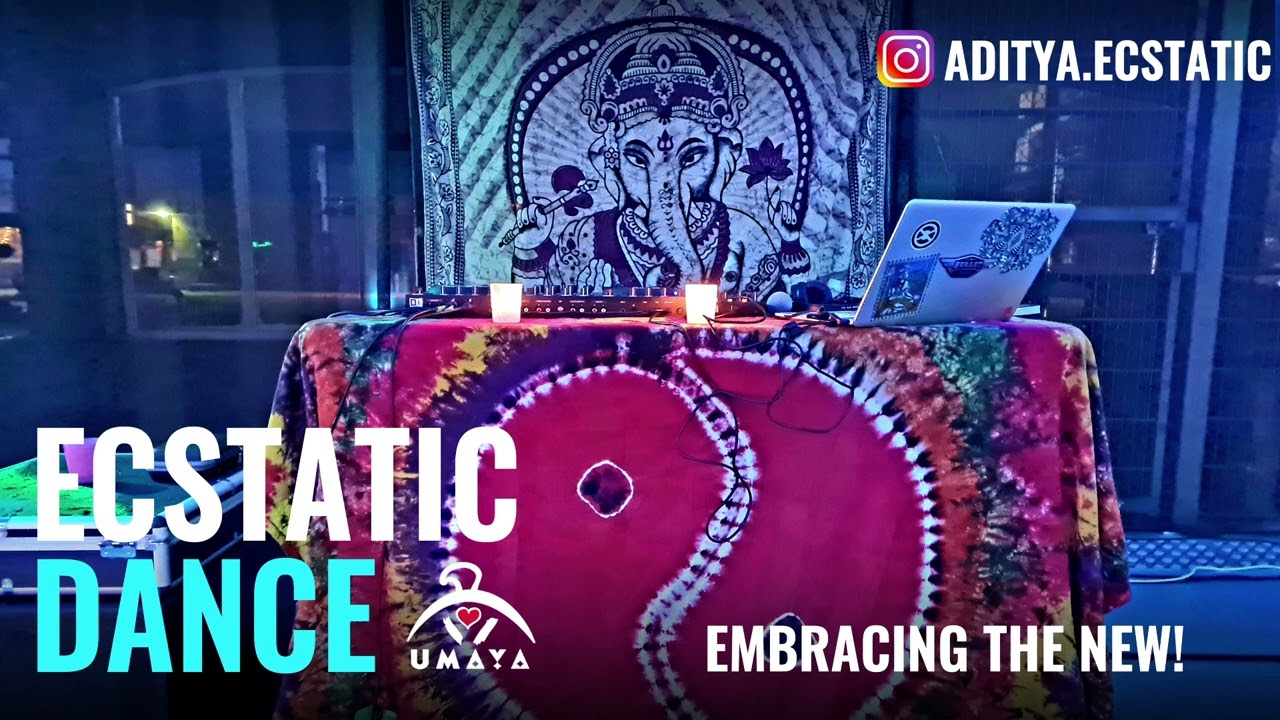 Full power!! Ecstatic dance - AFRO TRIBAL & FUNKY! Dj Aditya @ Leuven, Belgium