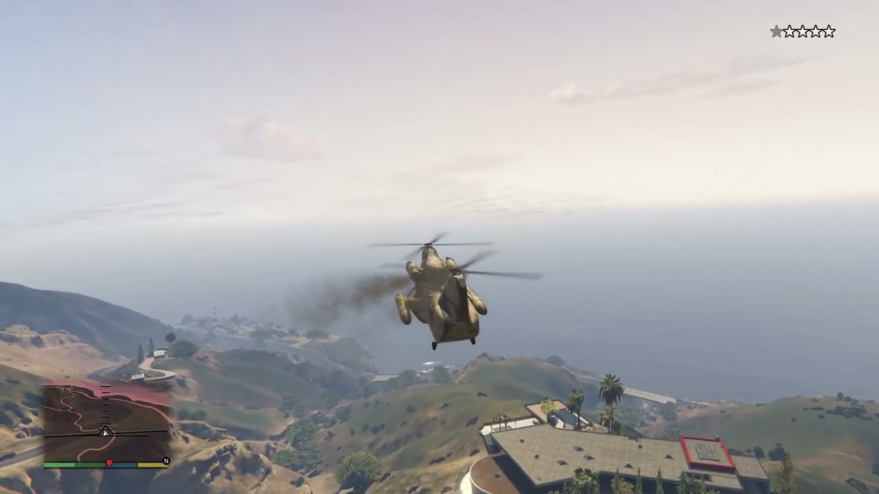 GTA 5 TREVOR STEALING CARGOBOB