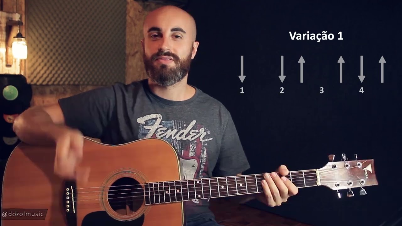 Aprenda a fazer varia&ccedil;&otilde;es sobre a Levada de Rock / Batida de Rock
