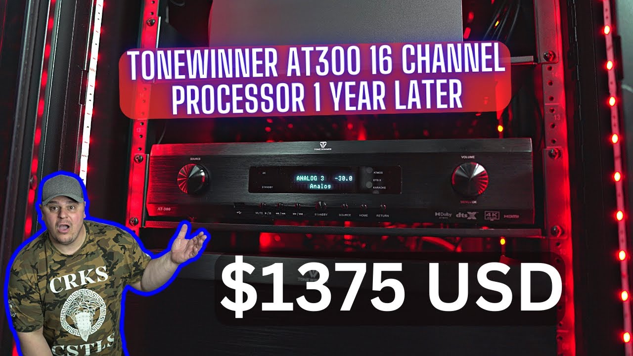 Better Bass Response Than AVM90? Tonewinner AT300 1 Year Review