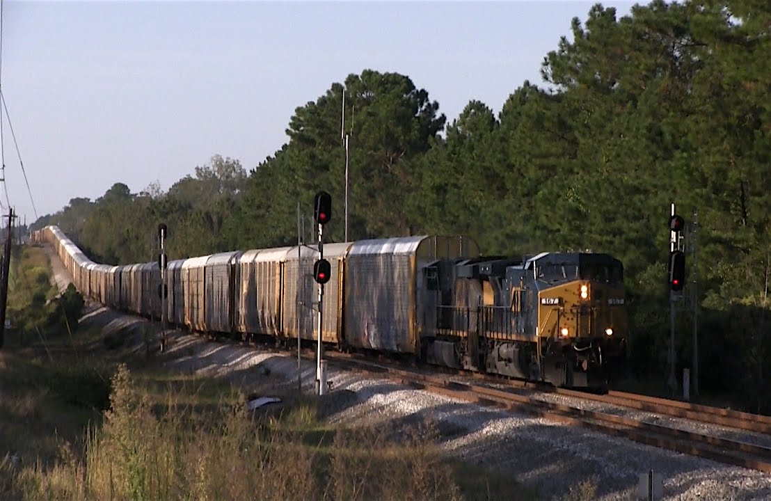 CSX Q237-16 in Waycross, GA