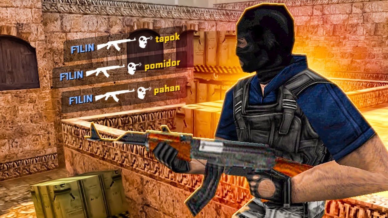 Жестко всех кладу спать в cs1.6 #counterstrike   #shorts  #cs16public  #headshot #gaming #хочуврек