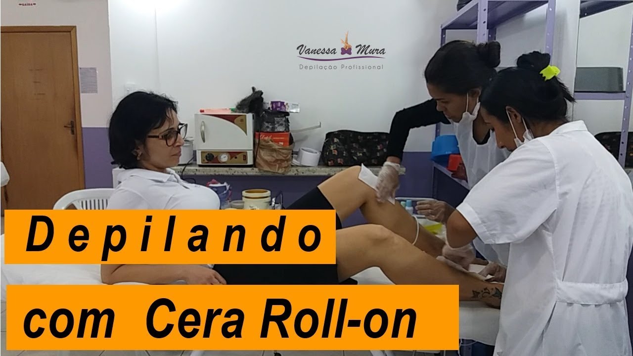 Como depilar a perna com Cera Roll-on