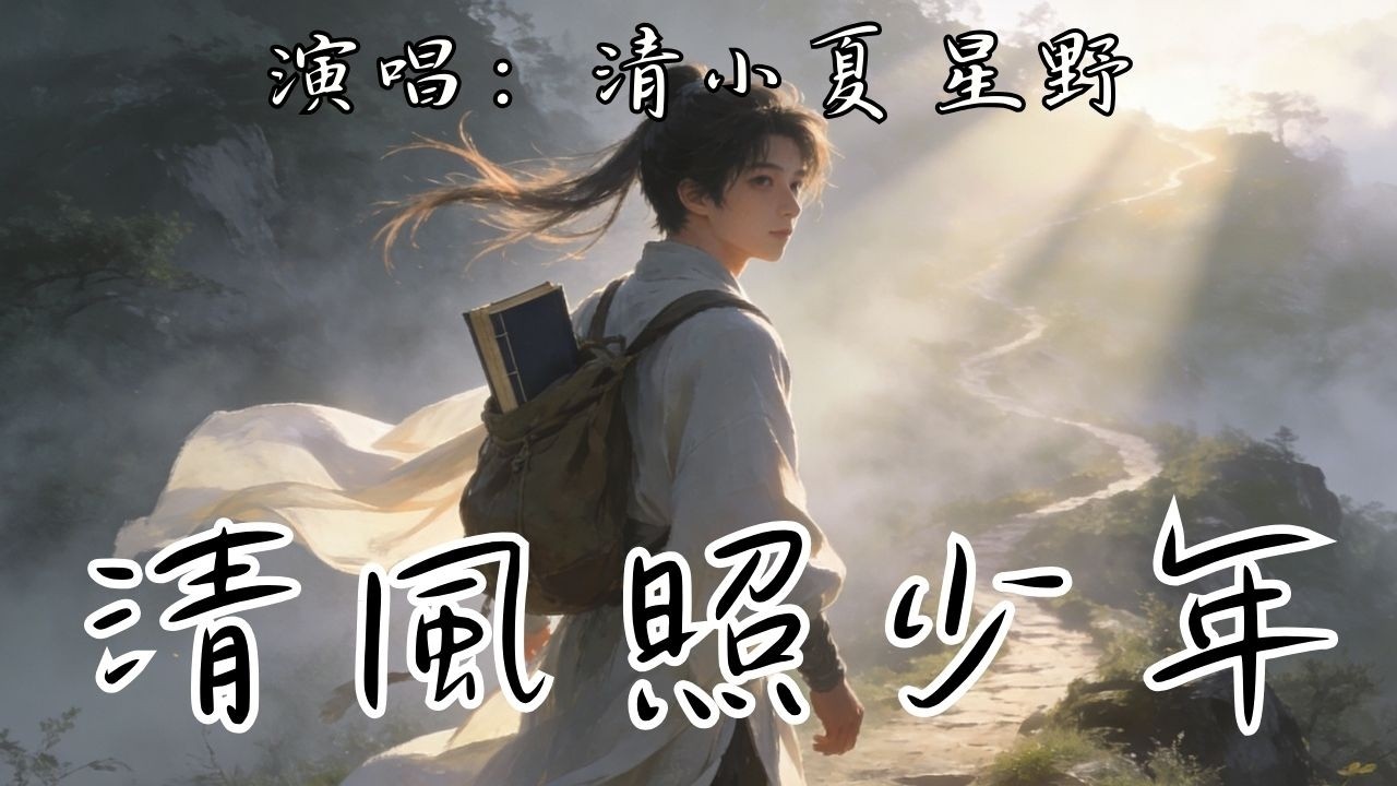 清風照少年 - 山雲雲『清風拂過屋檐 拂過遙遠的山川 塵世間的少年 踏過長路漫漫尖』【動態歌詞MV】抖音歌曲2026 #music #mv