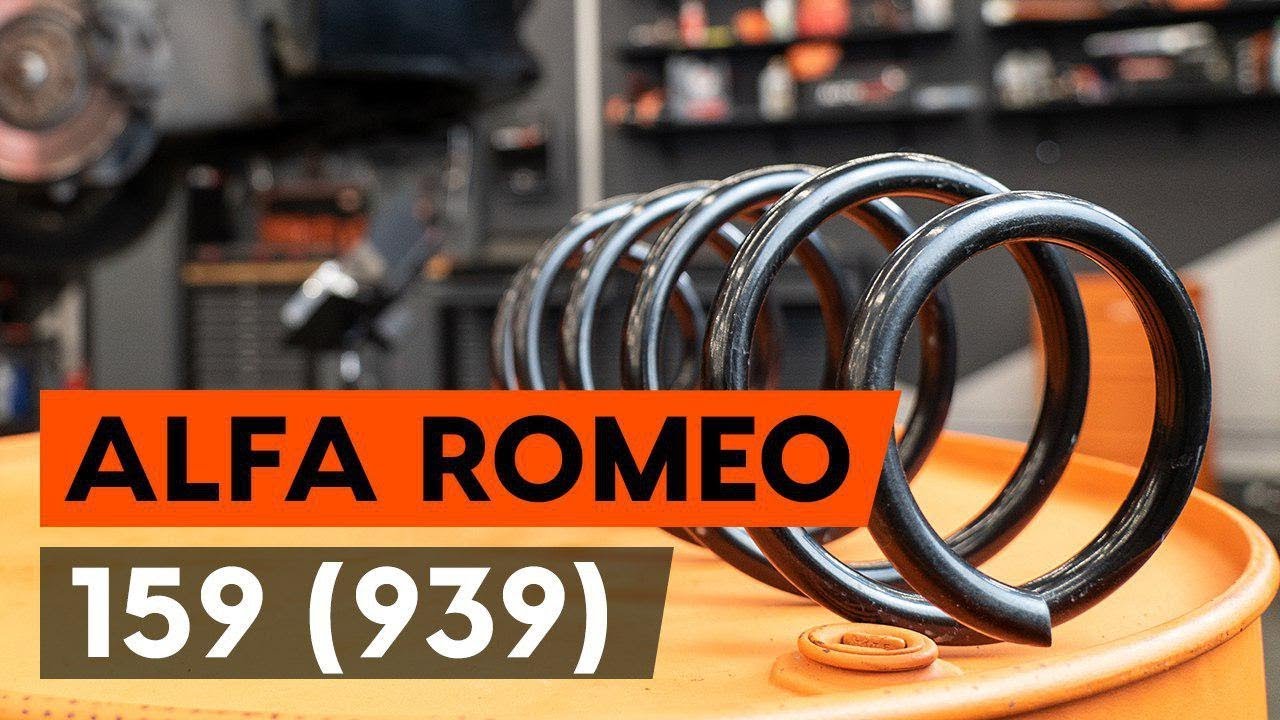 Jak wymienić sprężyny przednie w ALFA ROMEO 159 (939) [PORADNIK AUTODOC]
