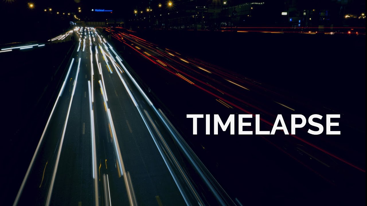 Comment faire un TIMELAPSE ?