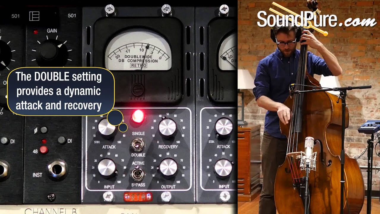 Retro Doublewide Tube Compressor - Part 1: Stand Up Bass