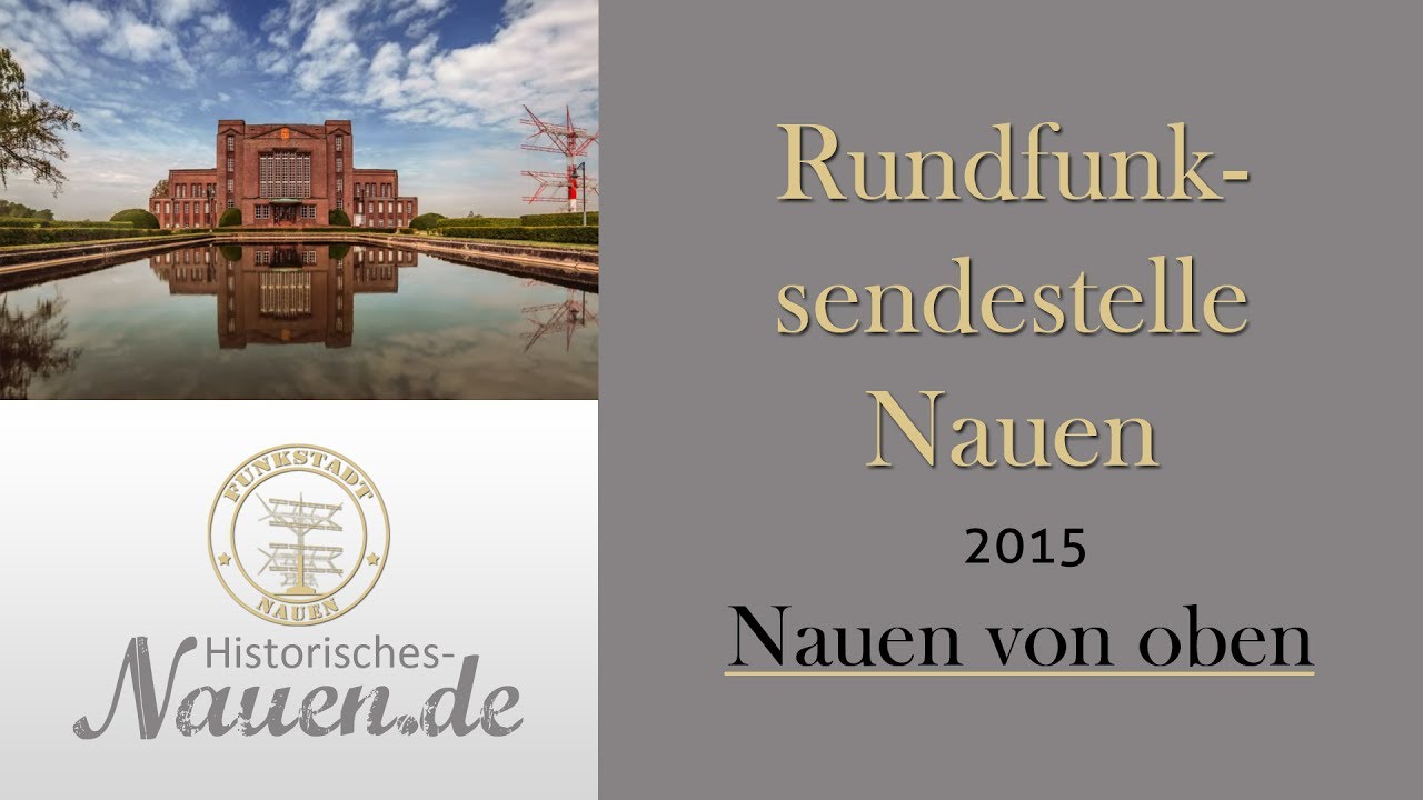 Rundfunksendestelle Nauen | Historisches Nauen | Funkamt Nauen von oben