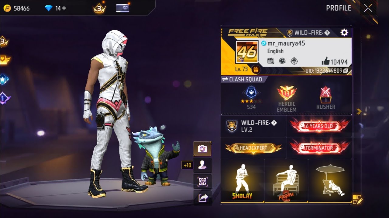 Shubham Maurya 2003 is live! free fire max gaming