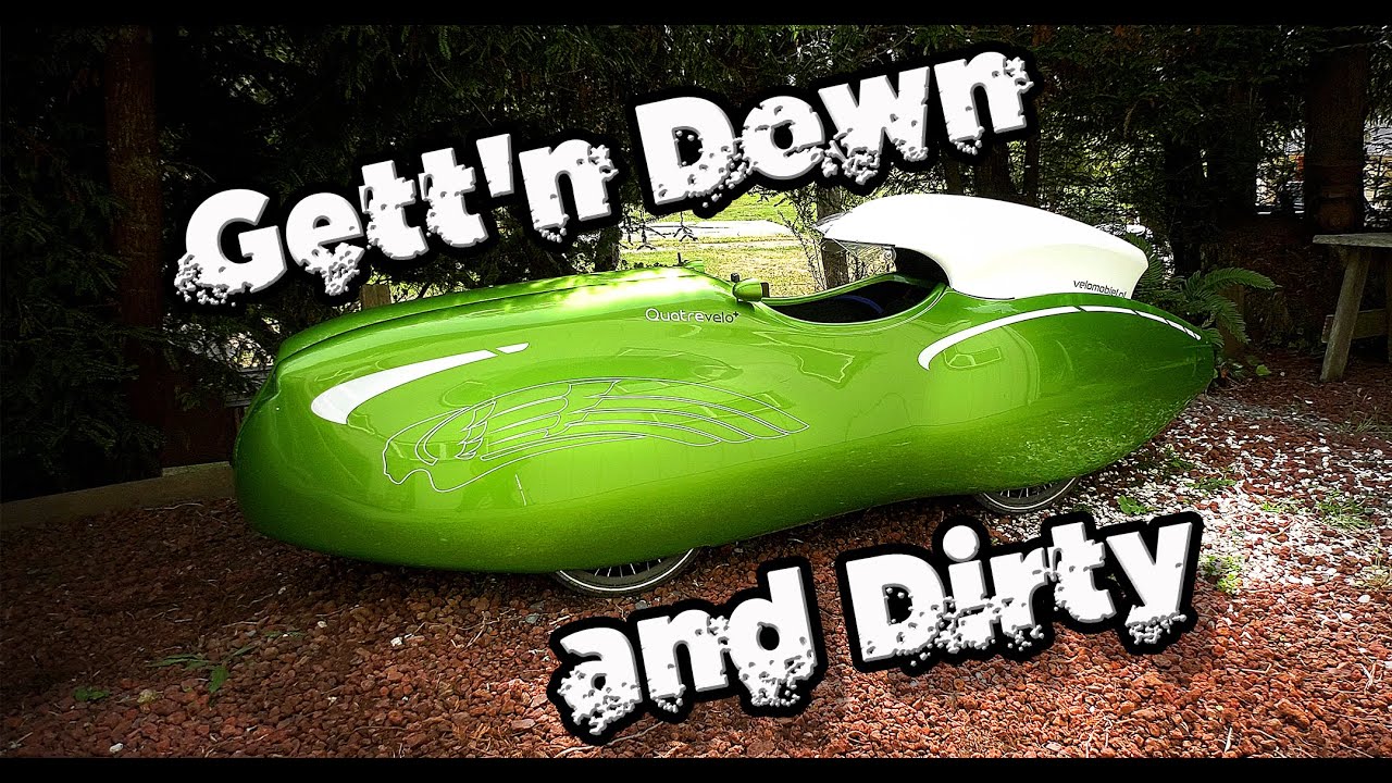 Get your hands greasy with a Velomobile