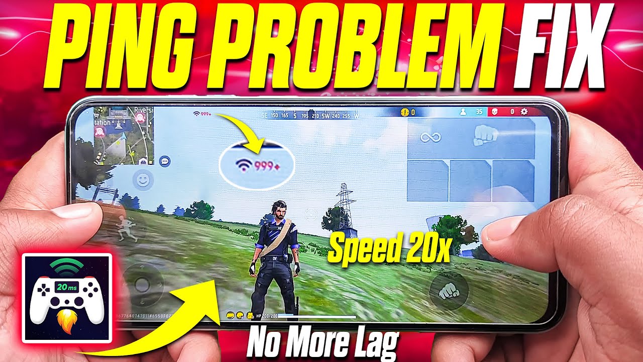 Free Fire 999+ Ping Fix Using This Free App!