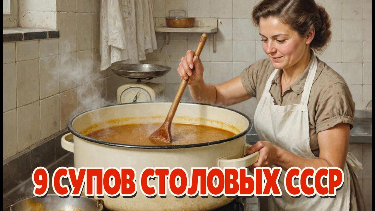 9 Супов Из Советской Столовой, Которые Не Вышли из Моды! (Едим До Сих Пор)