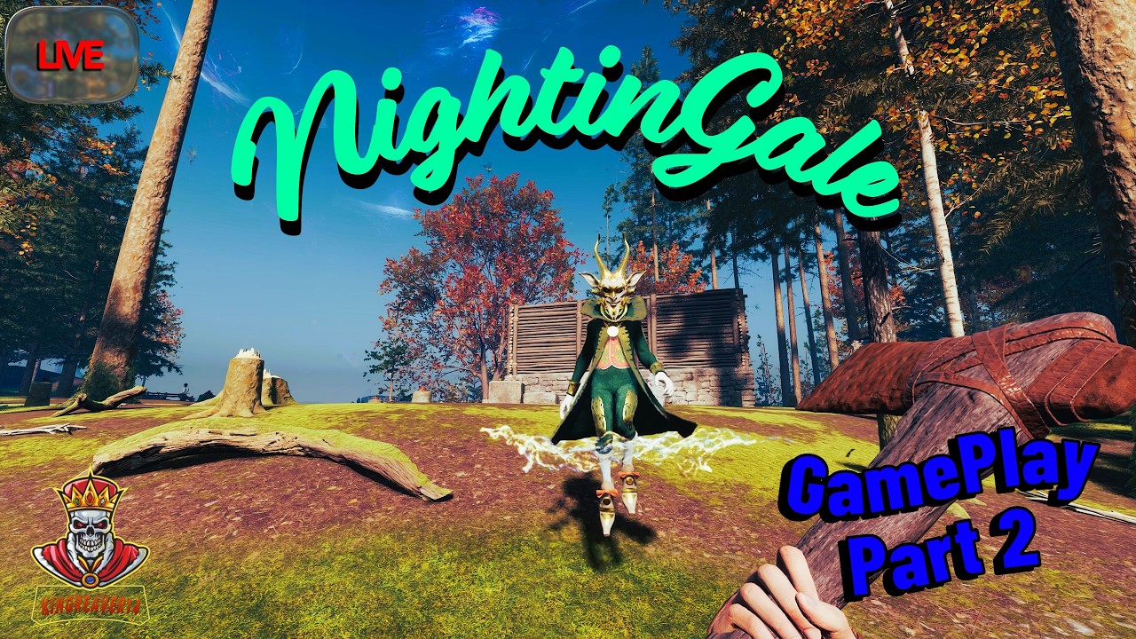 NIGHTINGALE GAMEPLAY PART 2! #nightingale #live