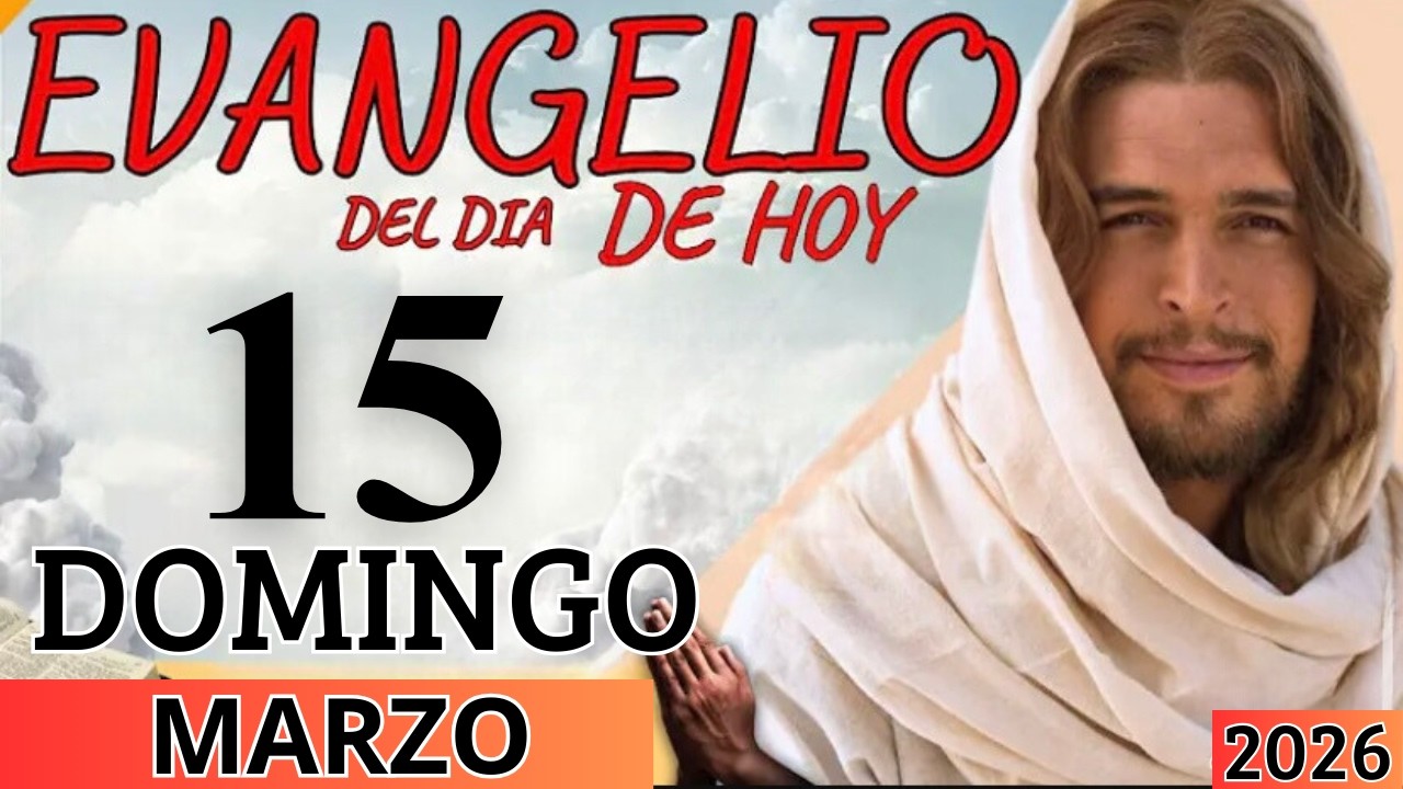 EVANGELIO DE HOY DOMINGO 15 DE MARZO DEL 2026#EVANGELIO DE JESUS SAN JUAN 9, 1. 6-9. 13-17. 34-38 ✨🙏