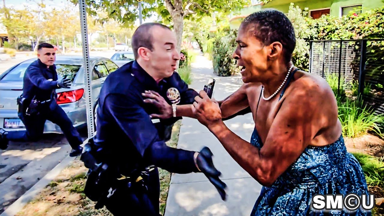 𝗣𝗢𝗟𝗜𝗖𝗘 𝗧𝗔𝗞𝗘𝗗𝗢𝗪𝗡: Officers Arrest Homeless Woman After 4-Hour Venice RV Standoff