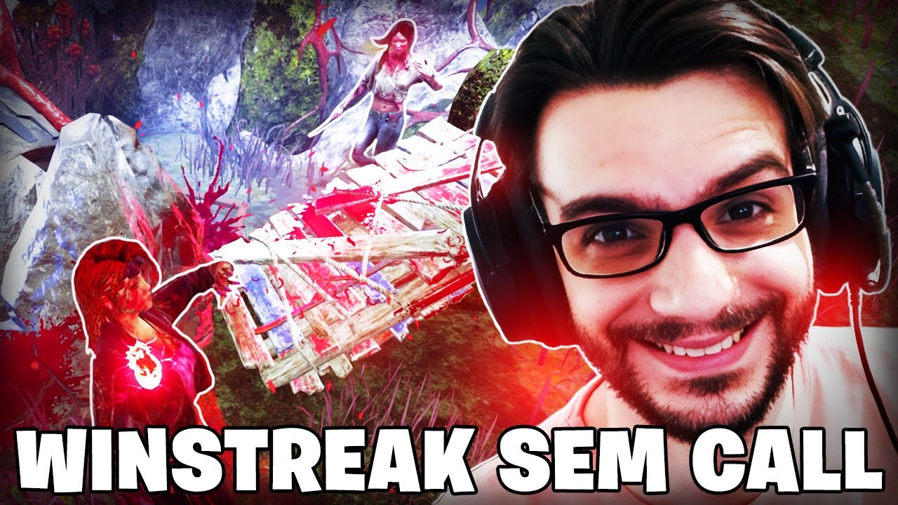 KRASUE QUASE TIROU NOSSA WINSTREAK SEM CALL - Dead By Daylight
