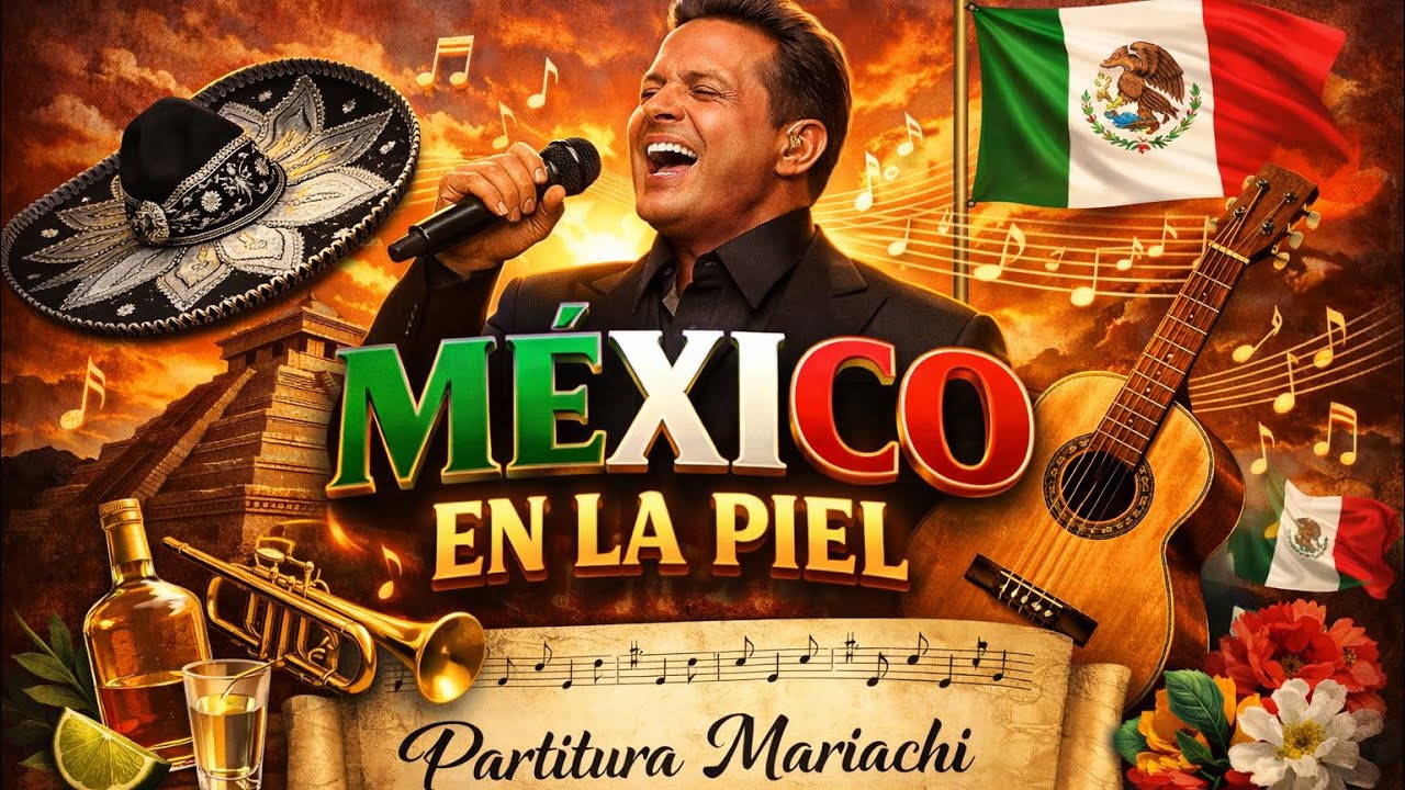 MÉXICO EN LA PIEL | Partitura Mariachi #LuisMiguel