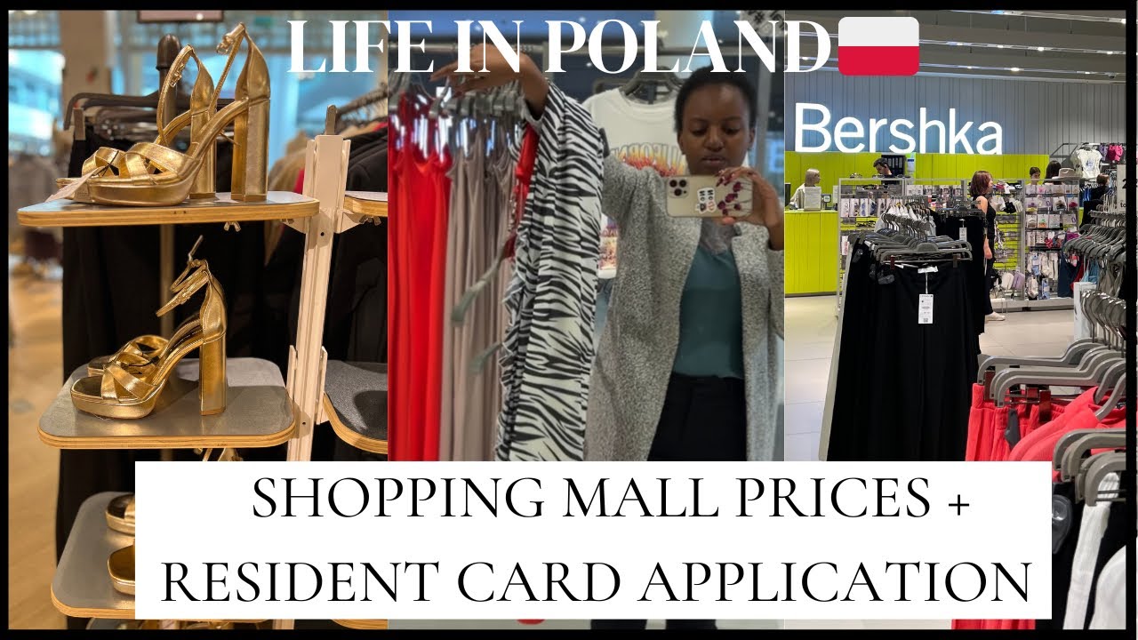 LIFE IN POLAND 🇵🇱 | SHOPPING MALL PRICES + RESIDENT CARD APPLICATION