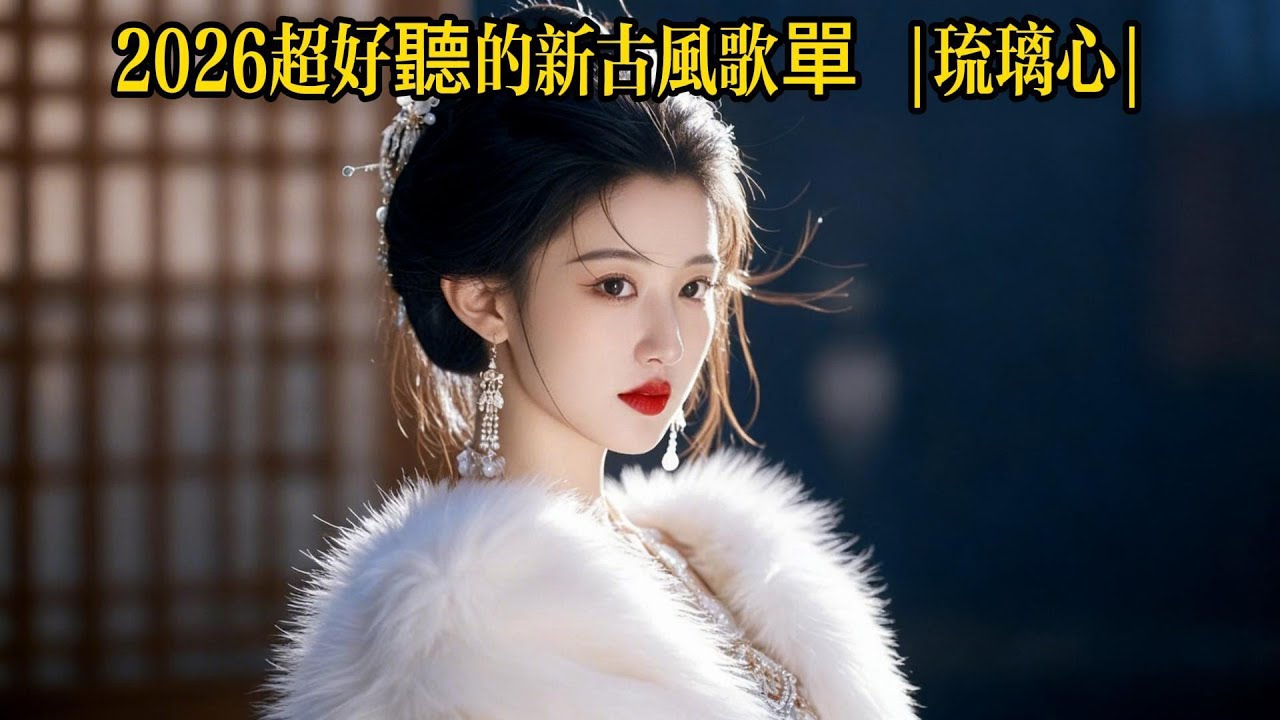 2026超好聽的新古风中文歌單 |琉璃心|工作背景音樂｜Study & Work Music Chill Mix |#BGM #專注讀書 #放鬆工作 #情歌 #中文|療癒旋律