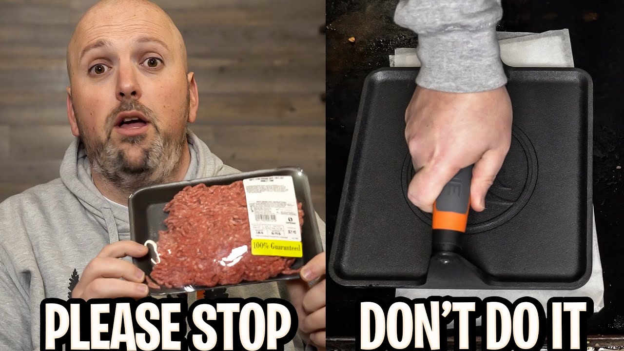 Top Mistakes Everyone Makes When Making Smash Burgers