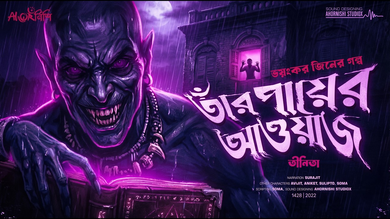 তার পায়ের আওয়াজ | Bengali Horror Audio Story | Jin & Supernatural Mystery | অহর্নিশি