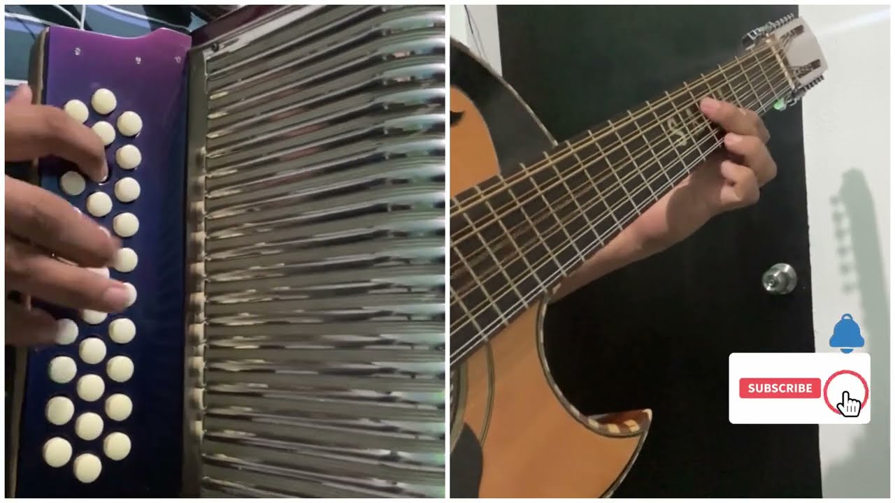 Polka Bajosexto y acordeon - Alma Delia TUTORIAL EN DESCRIPCION